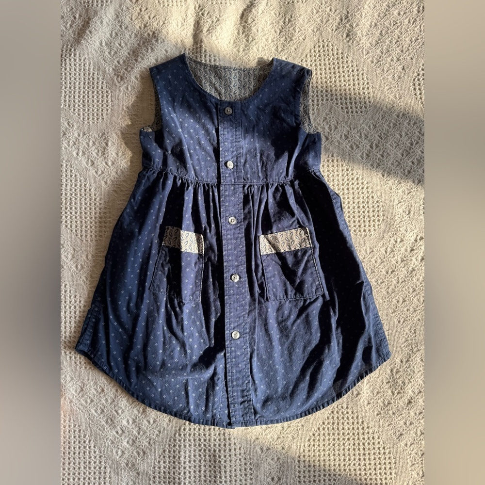 Handmade Prairie Dress 3T cotton